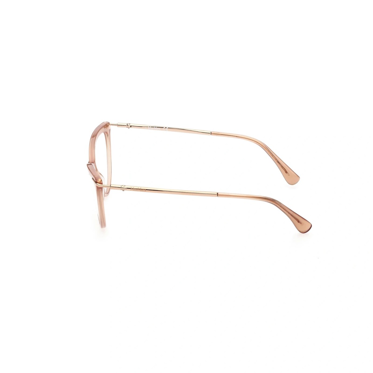 MAXMARA キャットアイクラス MM5049 059 Max Mara MM5049 059 Beige Plastic Cat Eye Optical Eyeglasses
