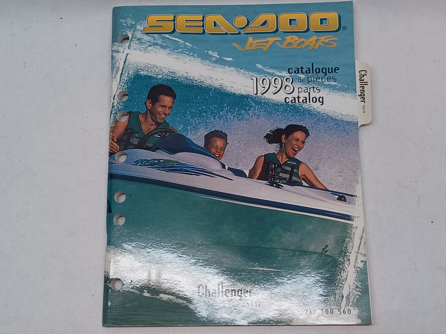 USED SeaDoo Sport Boat Parts Catalog 1998 Challenger 5612 eBay