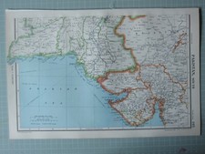 1952 MAP ~ PAKISTAN SOUTH KUTCH SAURASHTRA BOMBAY