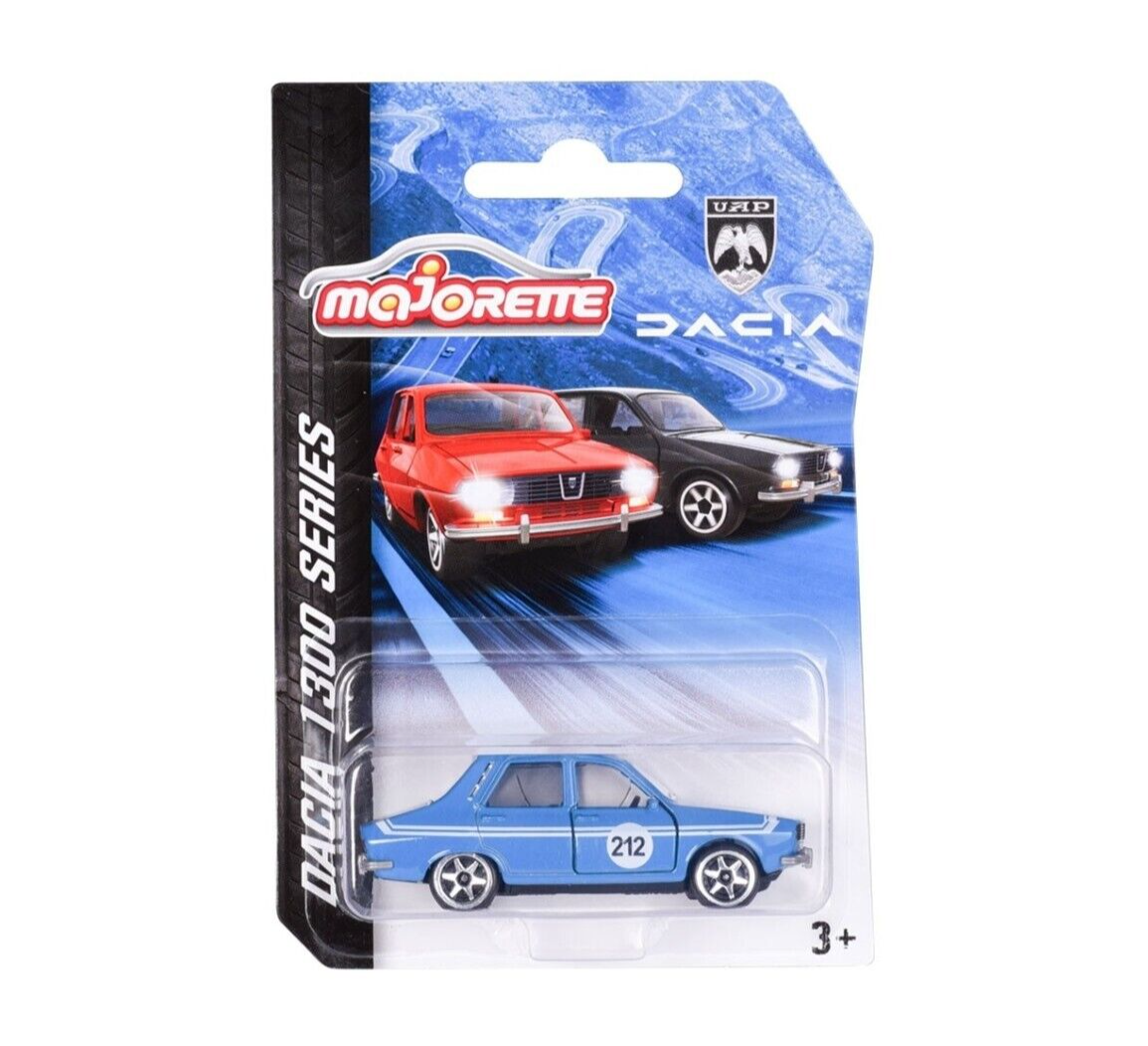 Dacia 1300 Series Rally Blue Majorette 210D 2022 1:64 Scale Toy
