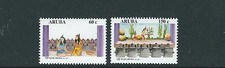 ARUBA 2001 MASCARUBA THÉÂTRE (Scott 205-06) VF MNH
