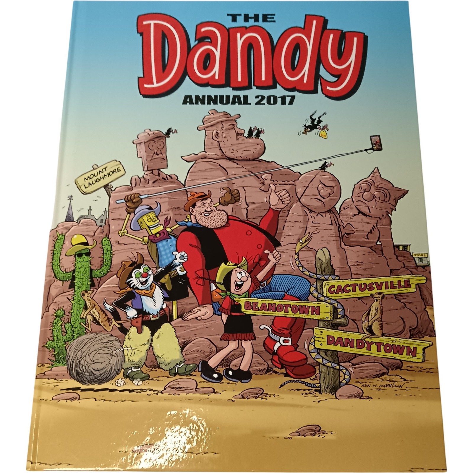 The Dandy Annual 2017 Hardcover Comic Collection Desperate Dan Preloved