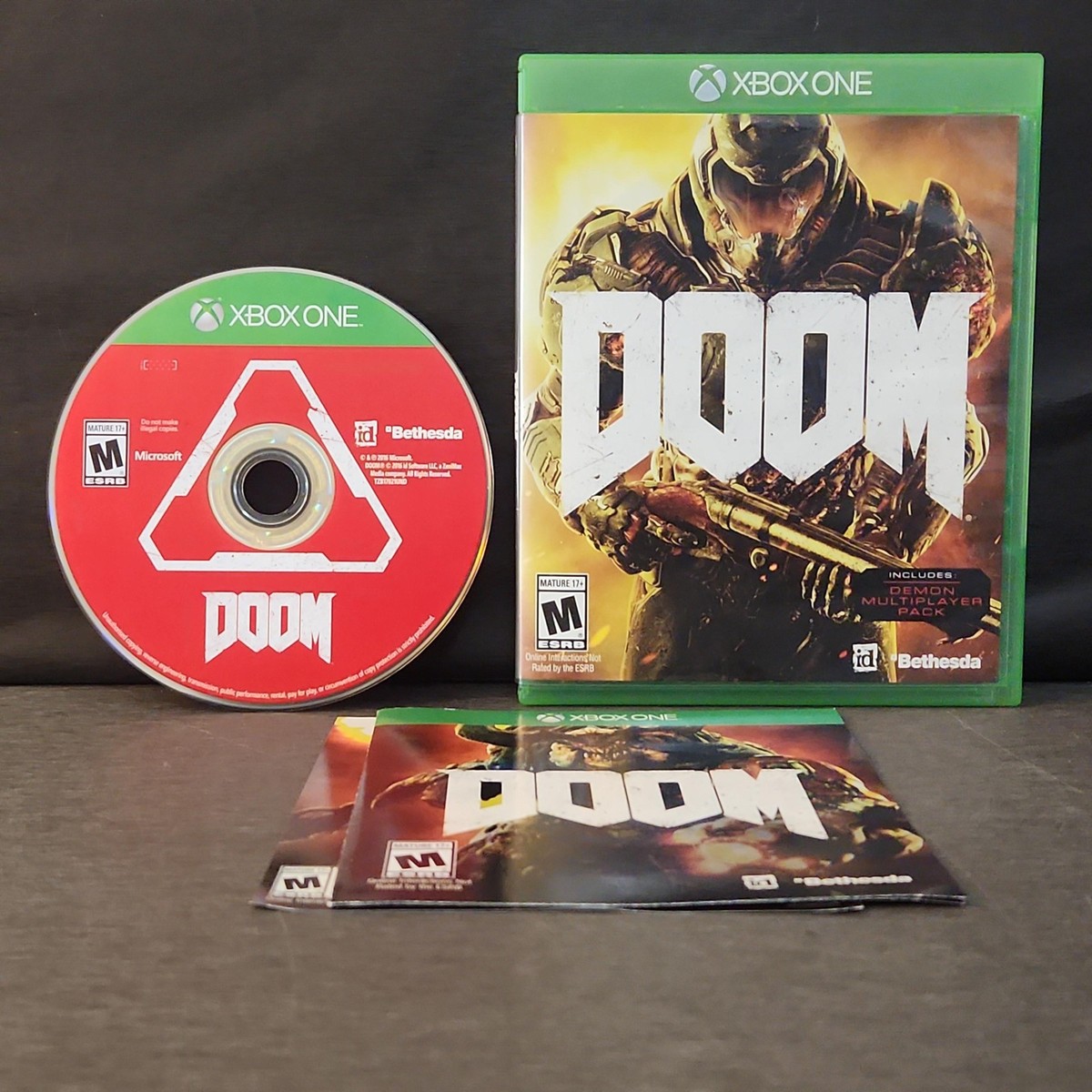 【中古】Doom Xbox One Game Doom Xbox One Game CIB | eBay