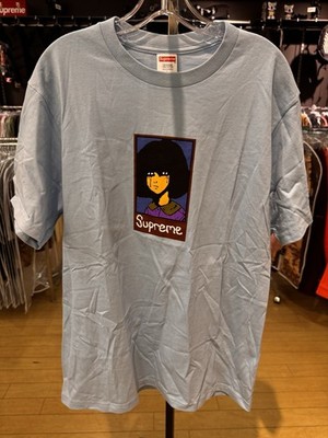 Supreme Emo Tee Powder Blue Size L