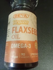 Deva Vegan Flaxseed Oil Exp 4/25