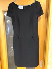USED #EXCELLENT CONDITION #PRADA #BLACK #COOL NECK #SHORT SLEEVE #KNEE LENGTH