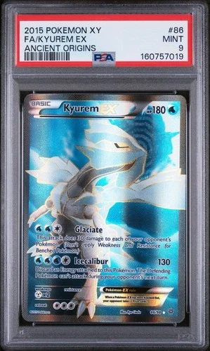 Pokemon Ancient Origins Kyurem EX #86 PSA 9