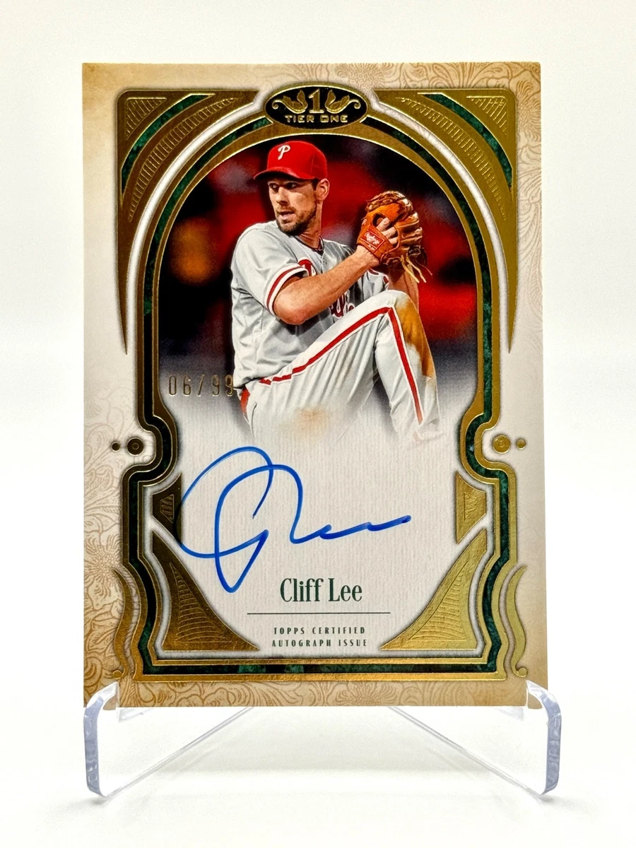 Major Leagues (MLB) Cliff Lee Baseball Serial Numbered Sports