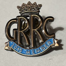 2015 Goodwood Road Racing Club GRRC Members Enamel & Metal Pin Badge