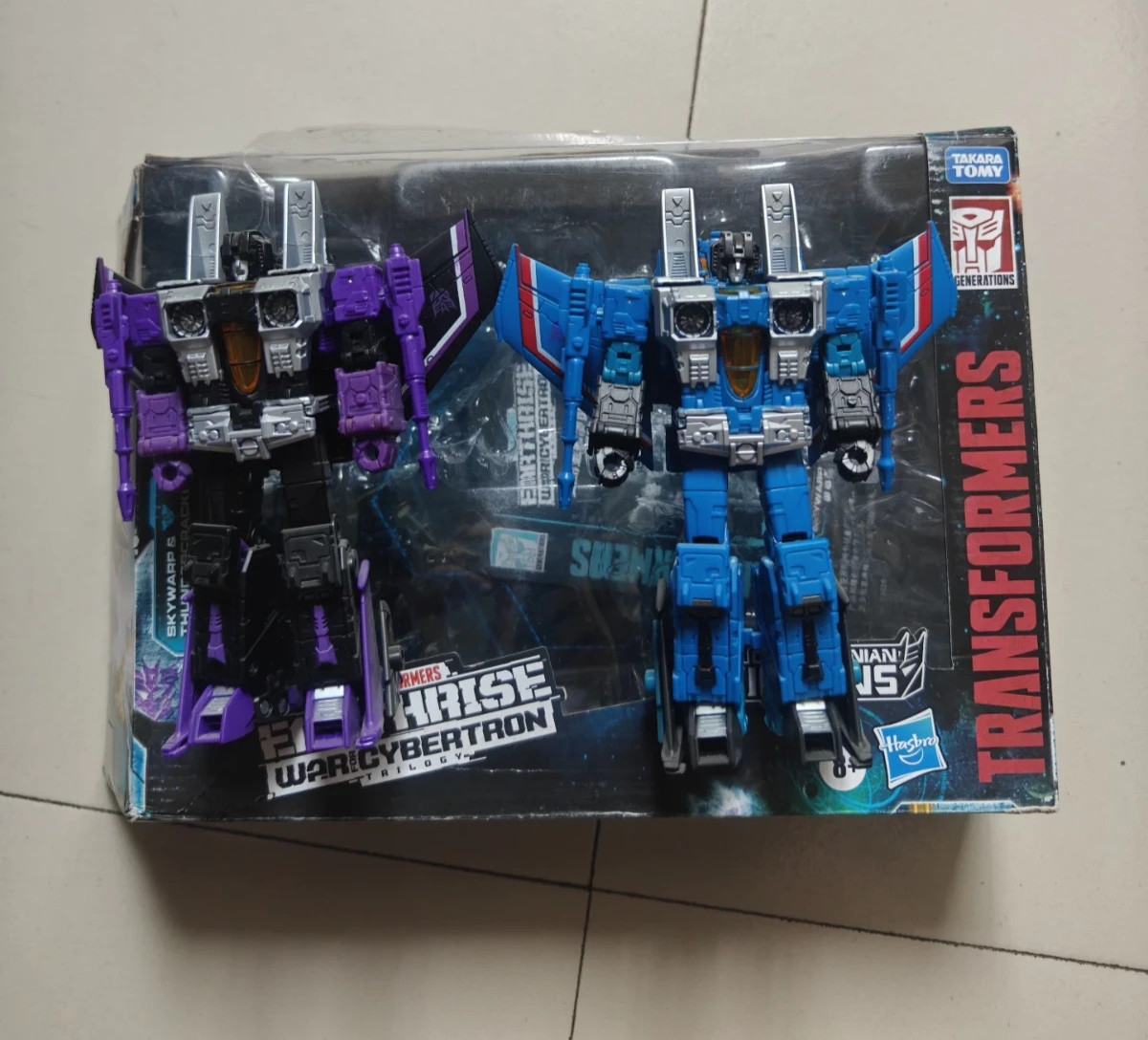 Transformers War for Cybertron Earthrise Skywarp & Thundercracker Twin Pack Mint