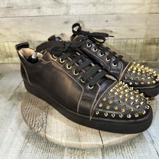 Size 44.5 - Christian Louboutin Spike Sneaker...