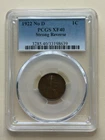 1922 No D Lincoln Cent Strong Reverse PCGS XF40