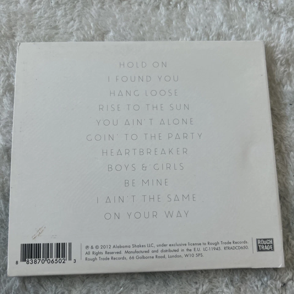 Alabama Shakes Boys & Girls (2012) CD Digipak Excellent Condition  - Image 2 of 3