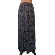 Vtg Briggs Skirt Size M Black Forest Fairy Whimsigoth Grunge Cottagecore 90s