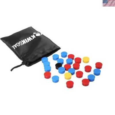 Coaching Made Easy: 27 Round Magnets in Vibrant Colors for Effective Training