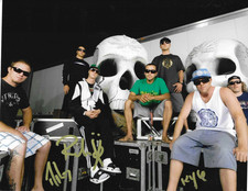 * SLIGHTLY STOOPID * signed 8x10 photo * MILES DOUGHTY, KYLE & RYAN * COA