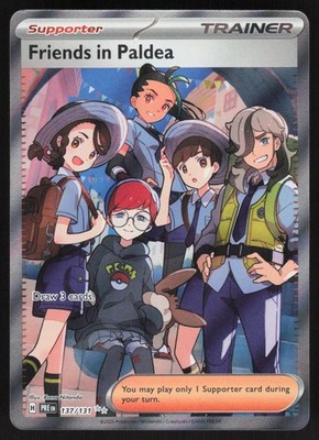 Friends in Paldea 137/131 Ultra Rare Prismatic Evolutions Pokemon Near Mint