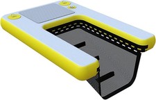 Inflatable Dog Boat Ramp Pool Exit Platform for Pontoon  Dock   Yellow NEW