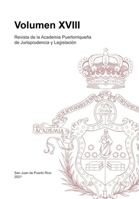 Academia Jurisprudencia Y Legislación | Revista de la Academia Puertorriqueña...