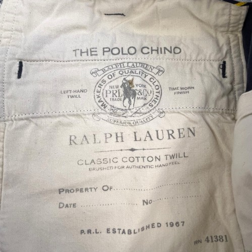Polo Ralph Lauren Shorts Size 42 Blue Embroidered Nautical Knots Flag Stretch - Picture 8 of 15
