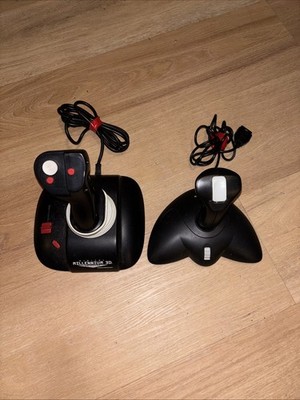 2 VTG Gaming Joysticks flight simulators gaming collectible PC