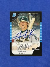 2006 Bowman Buyback /747 Travis Buck 2005 Draft #BDP39 Rookie Auto Autograph EE