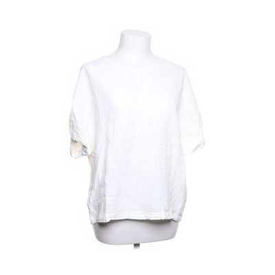 Gap, Bluse, Größe: M, Weiß, Baumwolle, Einfarbig, Damen #xOV
