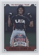 2015 Panini Stars and Stripes Longevity Parallel Ruby /199 Cordell Dunn Jr 1s6