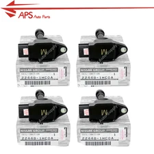 GENUINE OEM  x4 Ignition Coils For 12-19 Nissan Versa & Versa Note, 224481HC0A