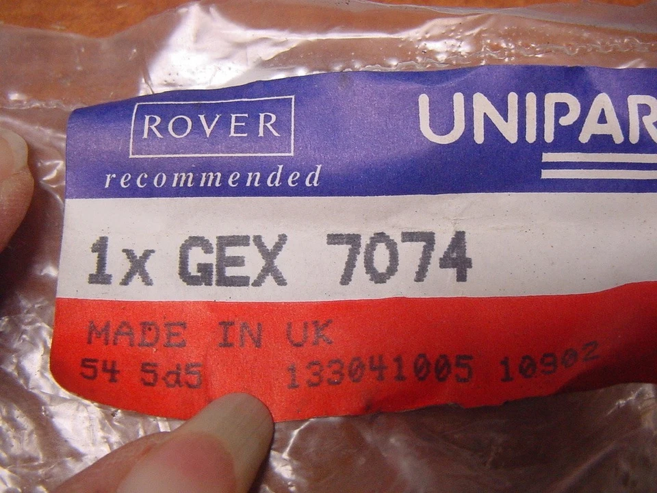 Braçadeira de escape dianteira NOS Unipart MGB MGBGT 62-74 MG anão AH Sprite 1098 1275 cc - Imagem 3 de 3