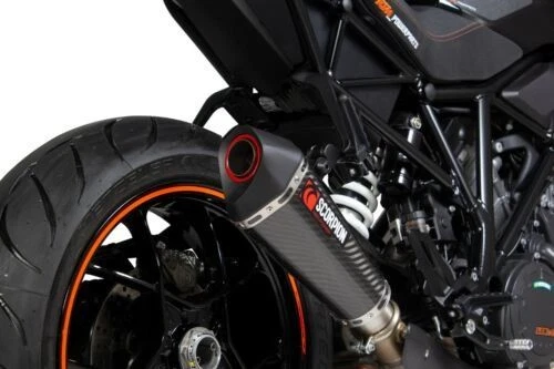 Scorpion Exhaust Serket Slip-on Carbon Fibre KTM 1290 Super Duke R GT 2017-2019 - image 2 of 4
