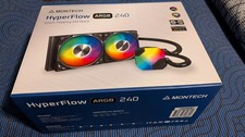 MONTECH HyperFlow ARGB 240 - AIO CPU Liquid Cooler - Intel, AMD compatible