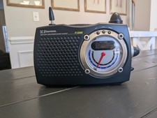 Emerson Instant Weather Band Radio AM/FM/TV Portable Emergency Digital Clock