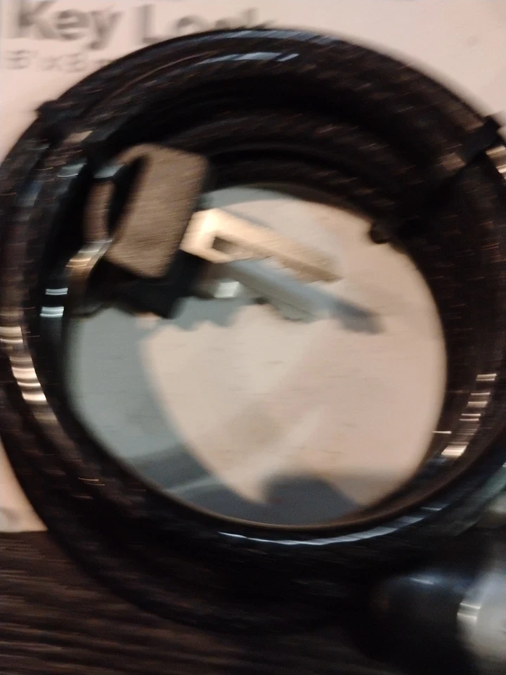 Schwinn Twisted Steel Cable Keyed Bike Lock 6' x 8mm, NIP - Image 4 of 4