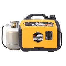 3800W Dual Fuel Inverter Generator 20h Propane Runtime for Long RV Trips