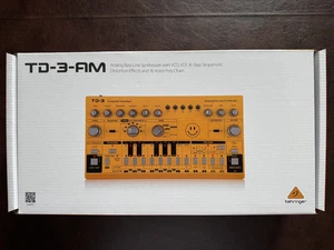 Behringer TD-3-Yellow Analog Bass Line Synthesizer - Yellow - NEW and SEALED!