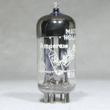 Amperex Bugle Boy 12AX7/ECC83 Long Plate Foil D-Getter Holland mC6 Code Strong