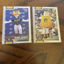Bernie Brewer & Mascot 2026 Topps Series 1 Celebration Milwaukee Brewers Mascots
