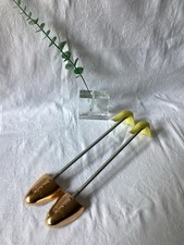 Antyczne vintage 1 para regulowanych napinaczy do butów