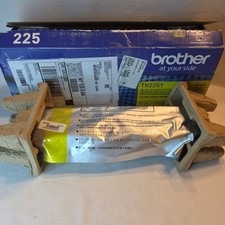 NEW GENUINE - BROTHER TN225Y YELLOW TONER CARTRIDGE - TN-225Y - SEALED BAG