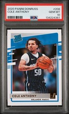 2020 PANINI DONRUSS #208 COLE ANTHONY PSA 10