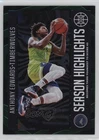 2020 Panini Illusions Basketball Emerald Anthony Edwards #14