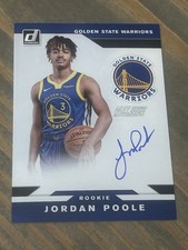 2019-20 Donruss Jordan Poole Next Day Auto RC #ND-JPL Warriors SHIPS FREE!