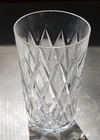 vtg Waterford Crystal Highball Tumbler 5" Tall 12oz Criss-Cross Diamond Kinsale