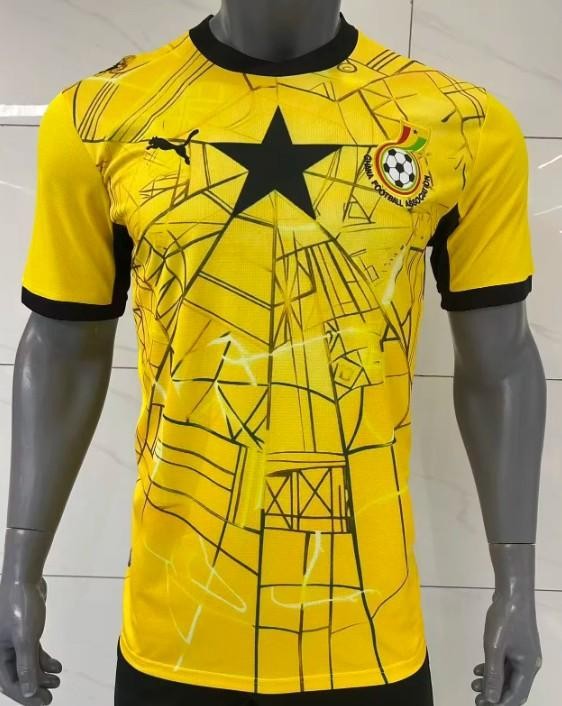 Jersey ghana mens limited edition yellow
