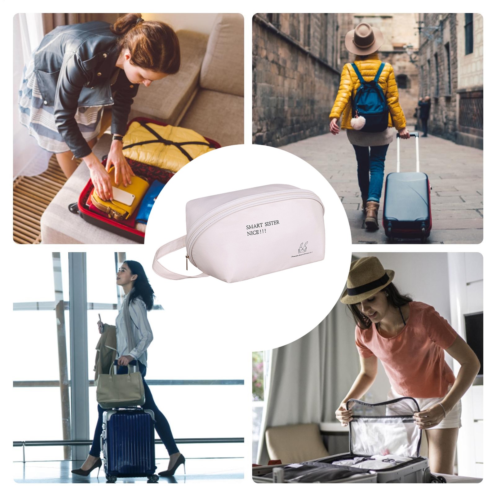 Bra Organizer Bag Portable Packing Organizer Multifunctional Travel Bag reliable