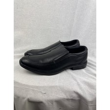 Goodfellow Co Mens Black Slip On Loafers Dress Shoes Size 9 Moc Toe Casual