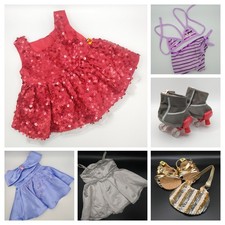 Build A Bear Outfits Dress Bikini Skates Bridal Valentine Accessories Choose