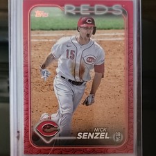 Topps 2024 Series 1 Nick Senzel #338 Cincinnati Reds Base Set
