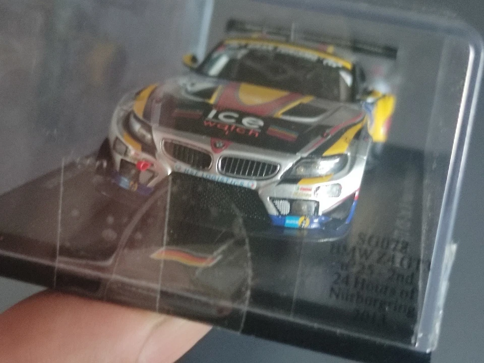 BMW Z4 GT3 #25 24h NURBURGRING 2013 SPARK MODEL SG078 1/43 RARE - Immagine 4 di 4